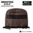 エントリーで更にD会員 P10倍【4/30 23:00〜23:59 限定！】 ブリーフィング BRG231G86 IRON COVER ECO CANVAS CR (BRG231G86) ゴルフ アイアンカバー BRIEFING