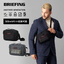 正規品 ブリーフィング BRIEFING バッグ ショルダーバッグ ポーチ Sサイズ ANOTHER GENERATION SERIES アナザージェネレーション BS BOX SHOULDER S AG メンズ レディース ブランド 肩掛け 斜め掛け 大容量 軽量 旅行 おしゃれ ブラック 黒 BRA241L40