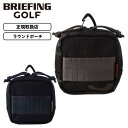 正規品 BRIEFING GOLF ブリーフィング ゴルフ ポーチ MINI ROUND POUCH 1000D ミニラウンドポーチ STANDARD SERI...