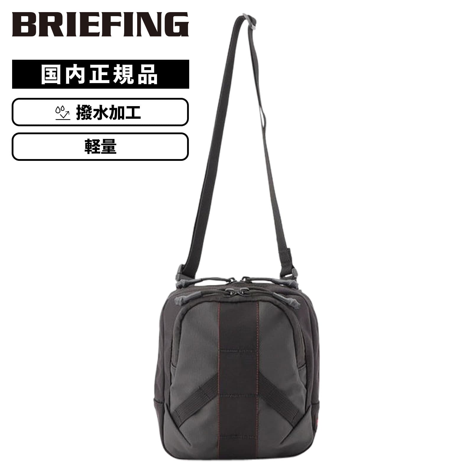 BRIEFING - 【最大62倍 5日限定】正規品 BRIEFING ブリーフィング バッグ ショルダーバッグ SQ SHOULDER LE LESIT COLLECTION レジットコレクション メンズ レディース 通勤 撥水 軽量 大容量 収納 ブランド 斜めがけ 小さめ シンプル カジュアル フェス アウトド
