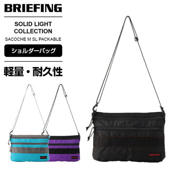 正規品 SHOULDER BAG ブリーフィング BRIEFING SACOCHE M SL PACKABLE メンズ レディース 軽量