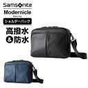 ショルダーバッグ 正規品 サムソナイト Samsonite バッグ ショルダーバッグ メンズ モダニクル Modernicle 本革 ナイロン 通勤 旅行 カジュアル 撥水加工 ブランド おしゃれ シンプル ブラック 黒 DV8-004