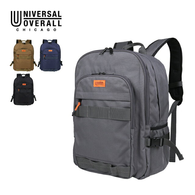 正規品 UNIVERSAL OVERALL ユニバーサルオーバーオール バッグ バックパック リュック UO TAPE RUCKSACK タープリュックサック GLOSTER グロスター メンズ レディース A4 13.3インチ 30L PC収納 肩掛け 軽量 大容量 ブランド ブラック ネイビー グレー ベージュ 黒 UVO-206