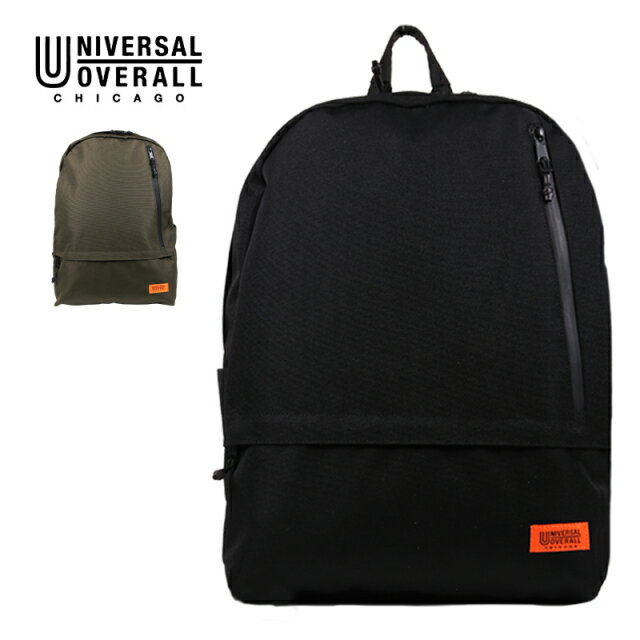 正規品 UNIVERSAL OVERALL ユニバーサルオーバーオール バッグ バックパック リュック UO 11 POCKET RUCKSACK 11ポケット リュックサック メンズ レディース A4 15L 500ml ペットボトル 肩掛け 軽量 大容量 ブランド 通学 通勤 出張 旅行 ブラック カーキ 黒 VVUVO-003B