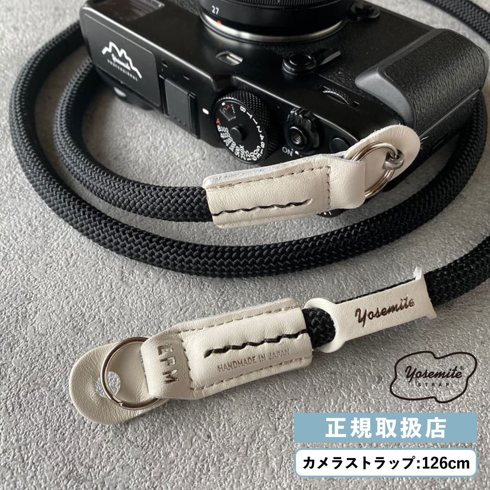 YOSEMITE ヨセミテ カメラストラップ 126mm コブラバックル 【公式通販】