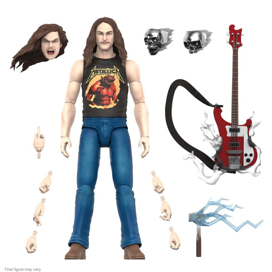 クリフ バートン フィギュア Cliff Burton ULTIMATES! Wave 2 Super7 正規品 メタリカ METALLICA TOY