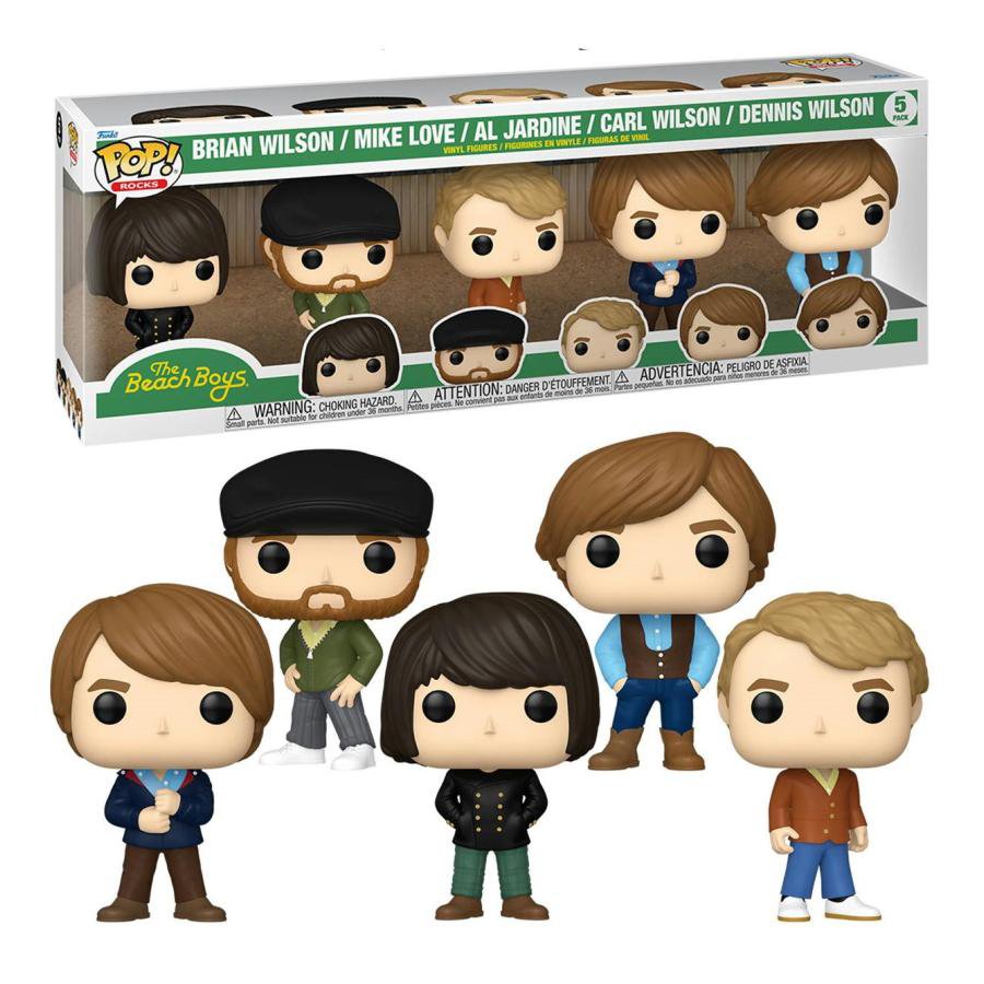 Set de 5 figuras de Beach Boys The Beach Boys Pet Sounds Funko Pop! Vinilo Figura 5 - Paquete de juguetes