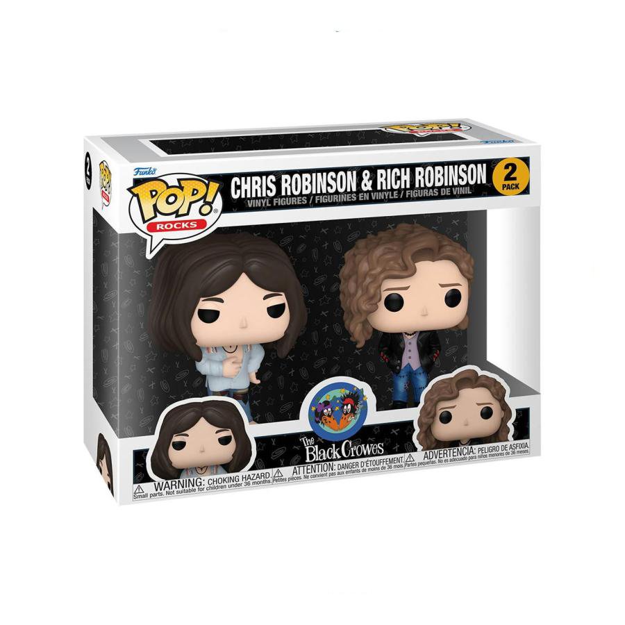 ブラック クロウズ フィギュア The Black Crowes Chris Robinson & Rich Robinson Funko Pop! 2-Pack TOY