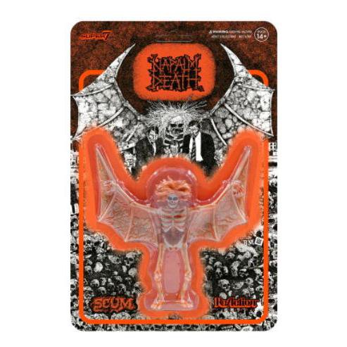 ナパーム デス Re Action フィギュア Napalm Death ReAction Figure - Scum Demon (Orange) Super7 パンク TOY