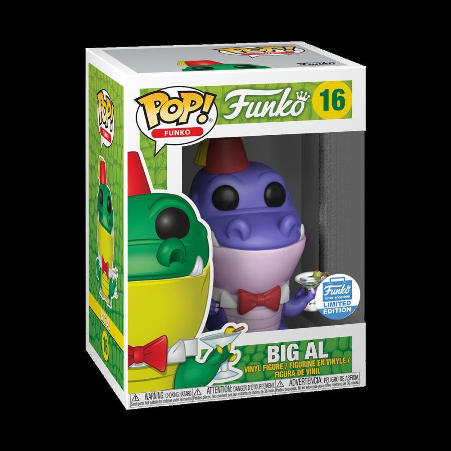 ビッグ アル フィギュア Fantastik Plastik - Big Al Lavender Pop! Vinyl Figure TOY アリゲーター