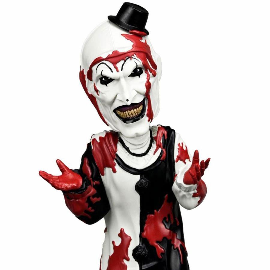 テリファー アート・ザ・クラウン フィギュア Terrifier - Art The Clown Head Knocker NECA