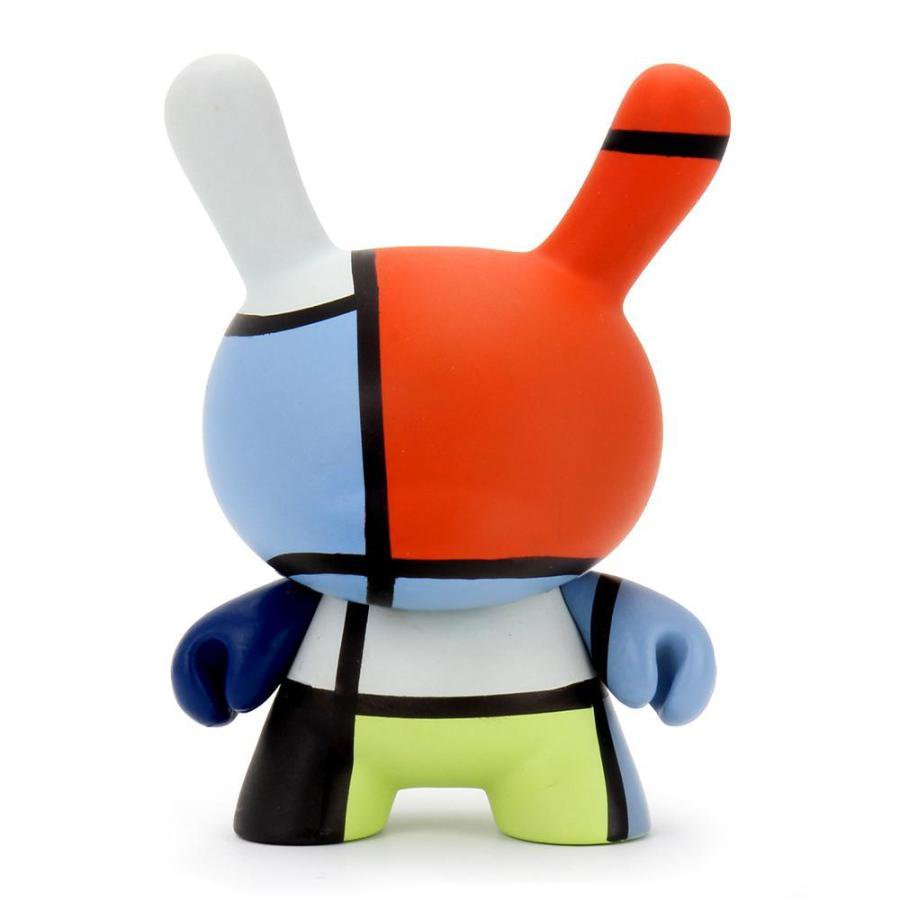 キッドロボット KIDROBOT, THE MET - MONDRIAN COMPOSITION 3in SHOWPIECE DUNNY 正規品 モンドリアン フィギュア