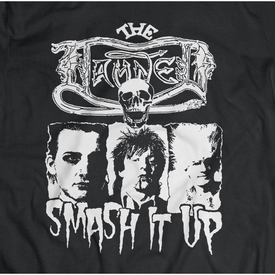 ザ・ダムド Tシャツ The DAMNED Smash It Up 蓄光 正規品 ロックTシャツ バンドTシャツ
