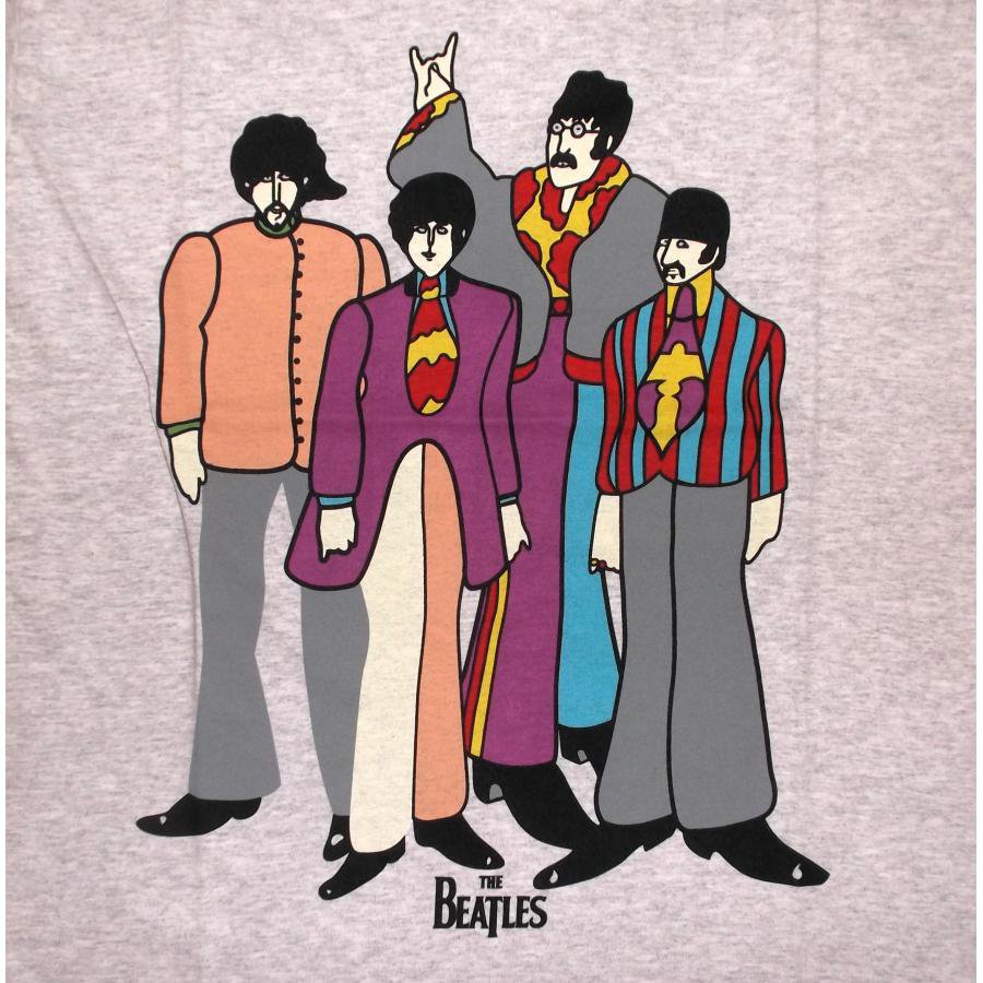 ザ・ビートルズ Tシャツ The BEATLES YELLOW SUBMARINE Grey イエローサブマリン 正規品 ロックTシャツ バンドTシャツ