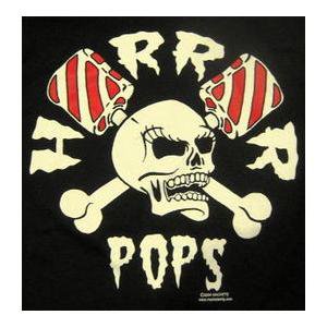 ホラー ポップス Tシャツ Horror Pops Skull 正規品 ロックTシャツ バンドTシャツ