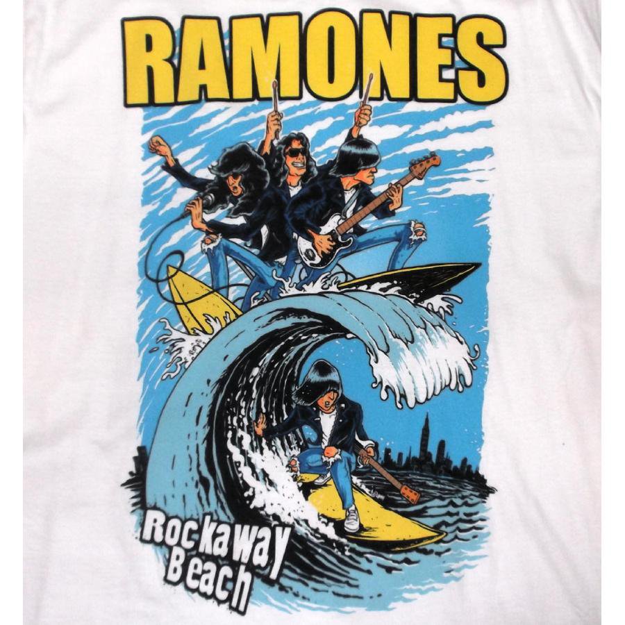 ラモーンズ Tシャツ RAMONES Rockaway Beach 正規品