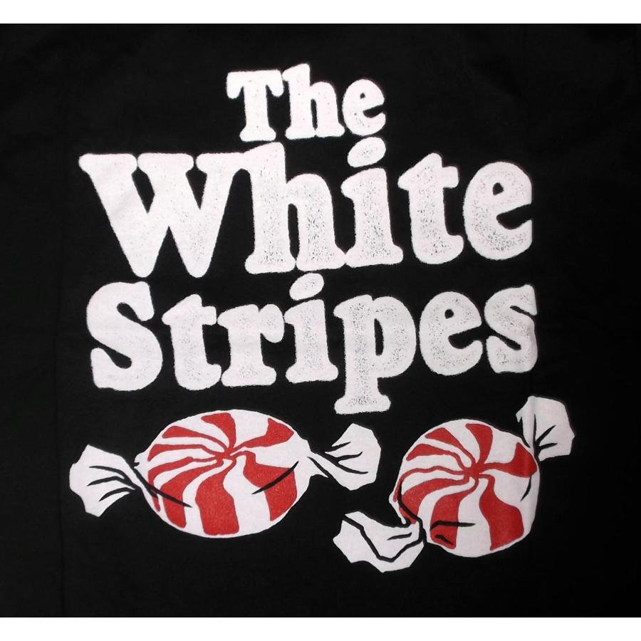 ホワイト ストライプス Tシャツ The White Stripes Peppermints 黒 正規品 ロックTシャツ バンドTシャツ