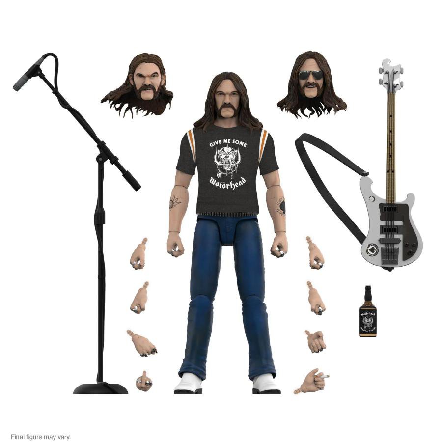 レミー キルミスター フィギュア Motorhead ULTIMATES! Wave 2 Lemmy (1981 Tour) Super7 正規品 モーターヘッド TOY