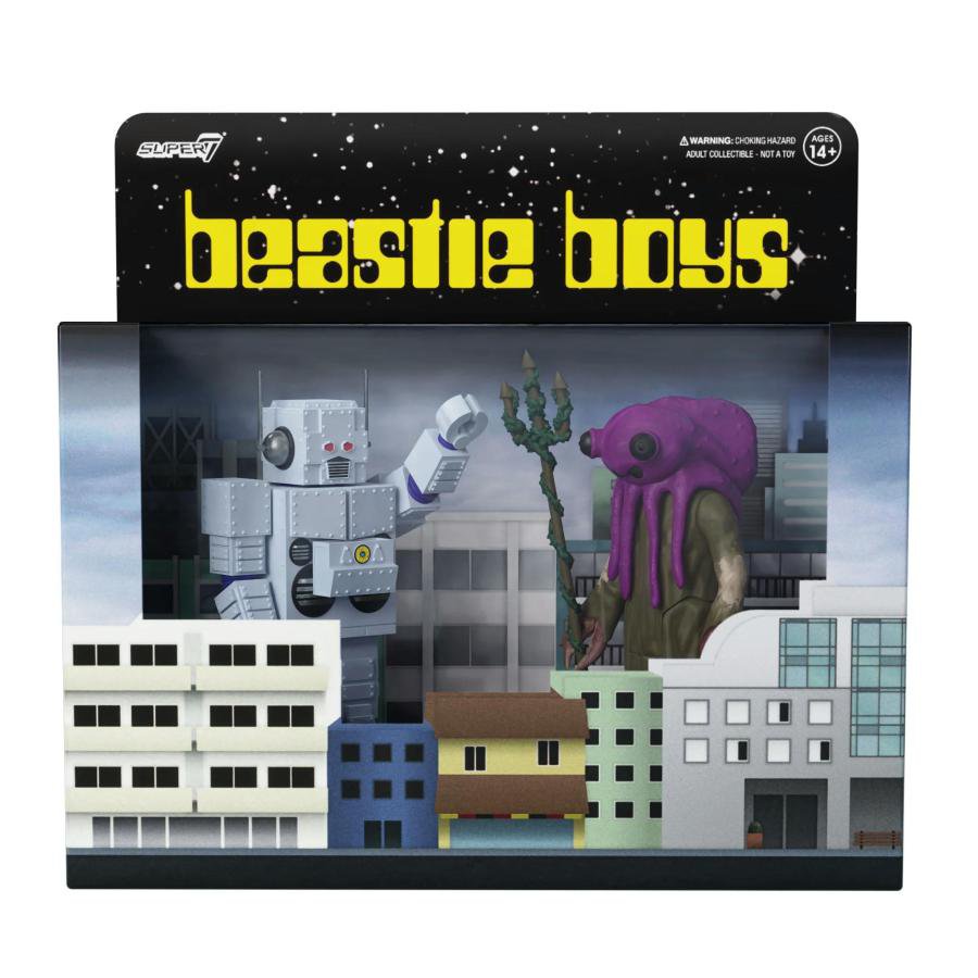 ビースティー ボーイズ フィギュア インターギャラクティック Beastie Boys ReAction Figures Intergalactic 2-Pack SUPER7 TOY 正規品