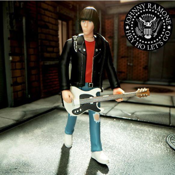 ジョニー ラモーン Re Action フィギュア Johnny Ramone Super7 正規品 パンク TOY ラモーンズ RAMONES TOY
