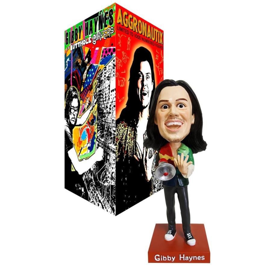 バットホール サーファーズ ギビー ヘインズ フィギュア BUTTHOLE SURFERS Gibby Haynes - Throbblehead グランジ TOY
