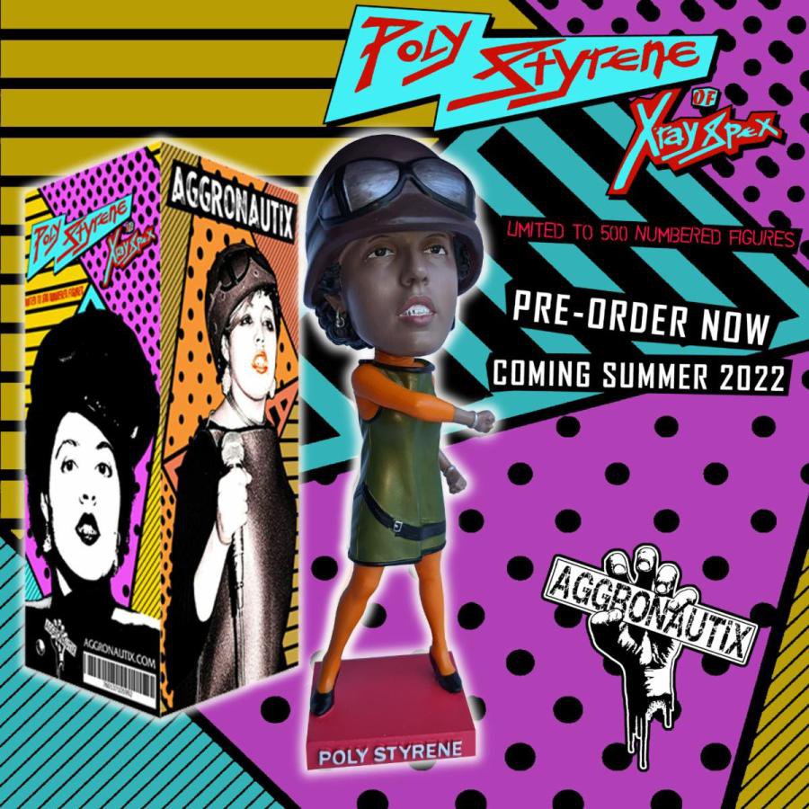 X-レイ スペックス ポーリー スタイレン 首振り フィギュア X-Ray Spex Poly Styrene Throbblehead
