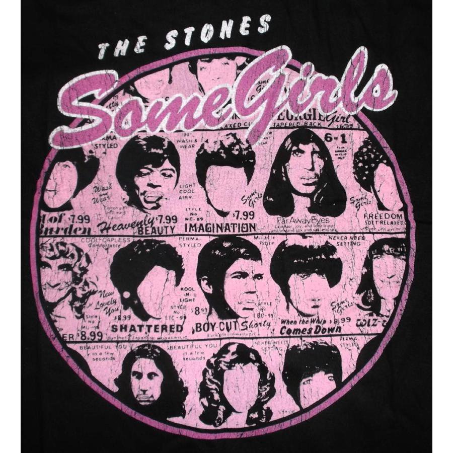 ローリング ストーンズ Tシャツ Rolling Stones Some Girls Circle 正規品 ロックTシャツ バンドTシャツ