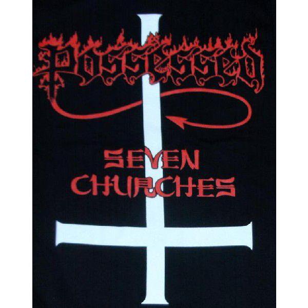ポゼスト Tシャツ Possessed SEVEN CHURCHES 正規品 ロックTシャツ バンドTシャツ