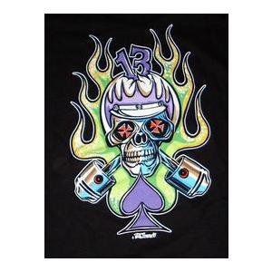 ヴォン フランコ Tシャツ Von Franco Cycle Skull 正規品