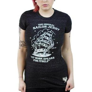 セーラー ジェリー Ladys Tシャツ Sailor Jerry Homebound 帆船