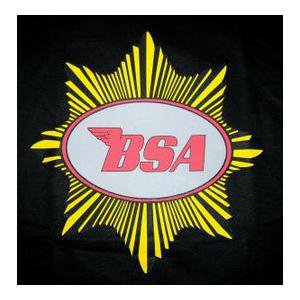 BSA ビーエスエー Gold Star Tシャツ 黒 正規品