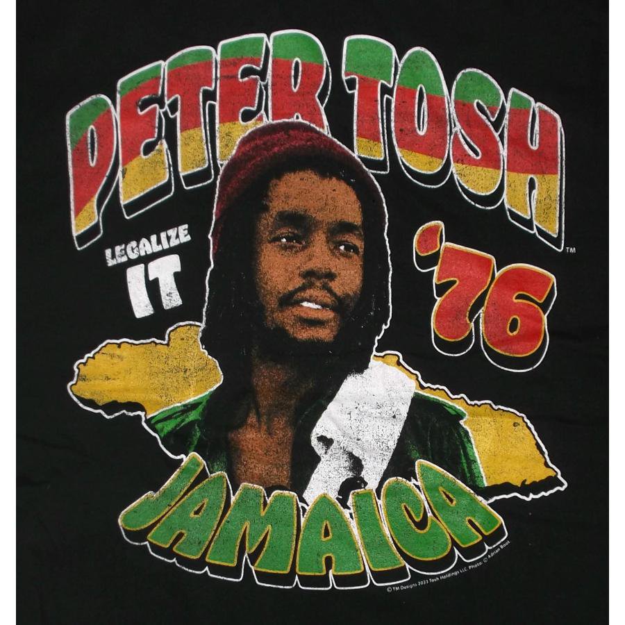ピーター トッシュ Tシャツ Peter Tosh LEGALIZE IT 76 正規品 レゲエTシャツ