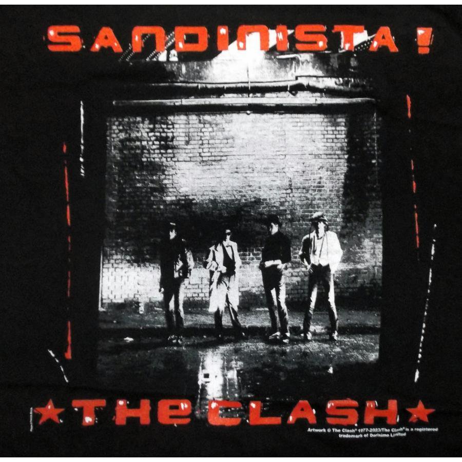 ザ・クラッシュ Tシャツ The Clash SANDINISTA! 正規品 ロックTシャツ バンドTシャツ