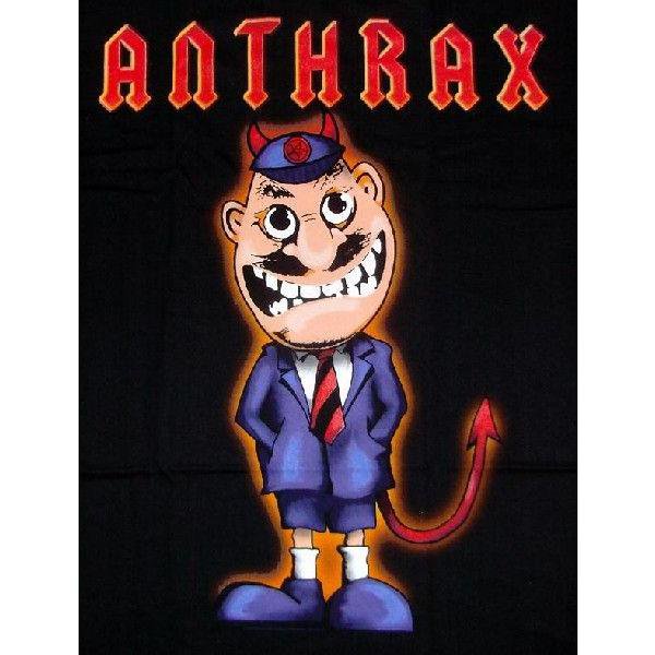 アンスラックス Tシャツ ANTHRAX Angus Not Man 正規品 バンドTシャツ ロックTシャツ