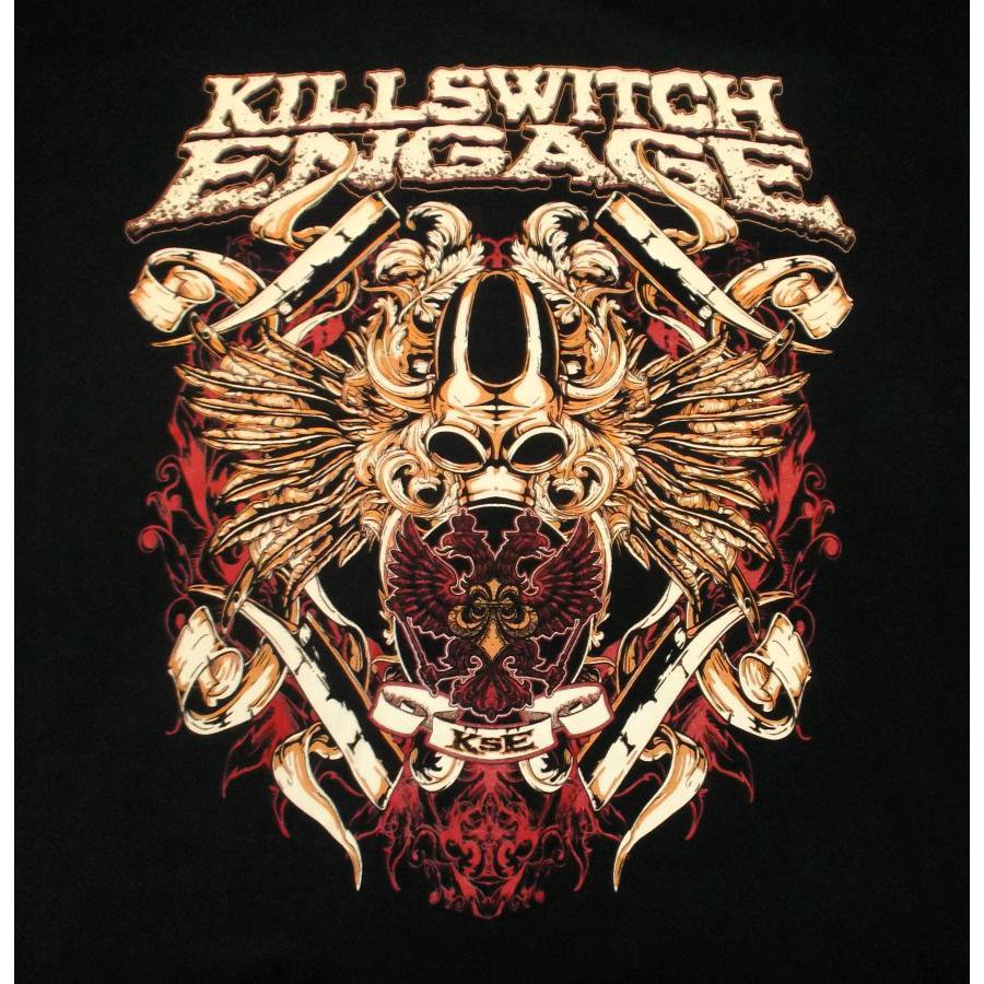 キルスウィッチ エンゲイジ Tシャツ Killswitch Engage 正規品 Bio War メタル コア KSE ロックTシャツ関連 バンドTシャツ