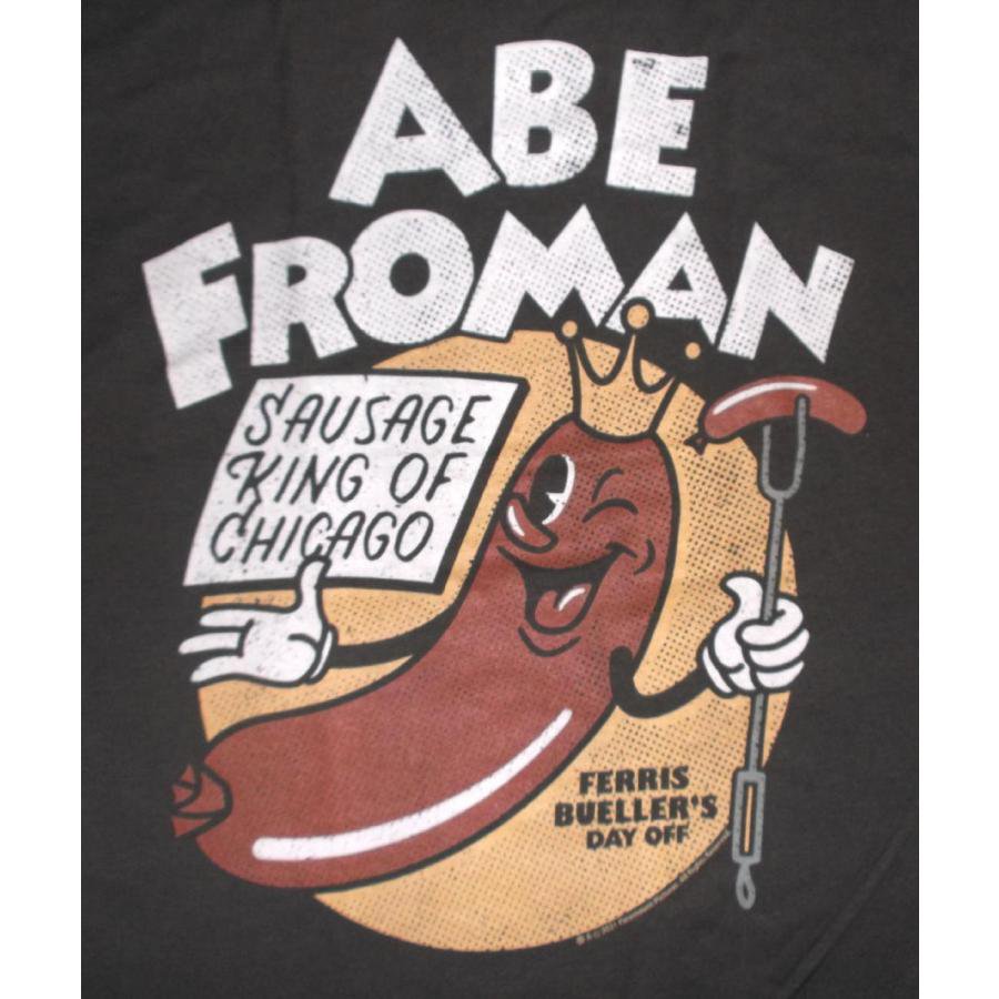フェリスはある朝突然に Tシャツ ソーセージ 正規品 FERRIS BUELLERS DAY OFF ABE FROMAN エイブ・フローマン ムービー 映画