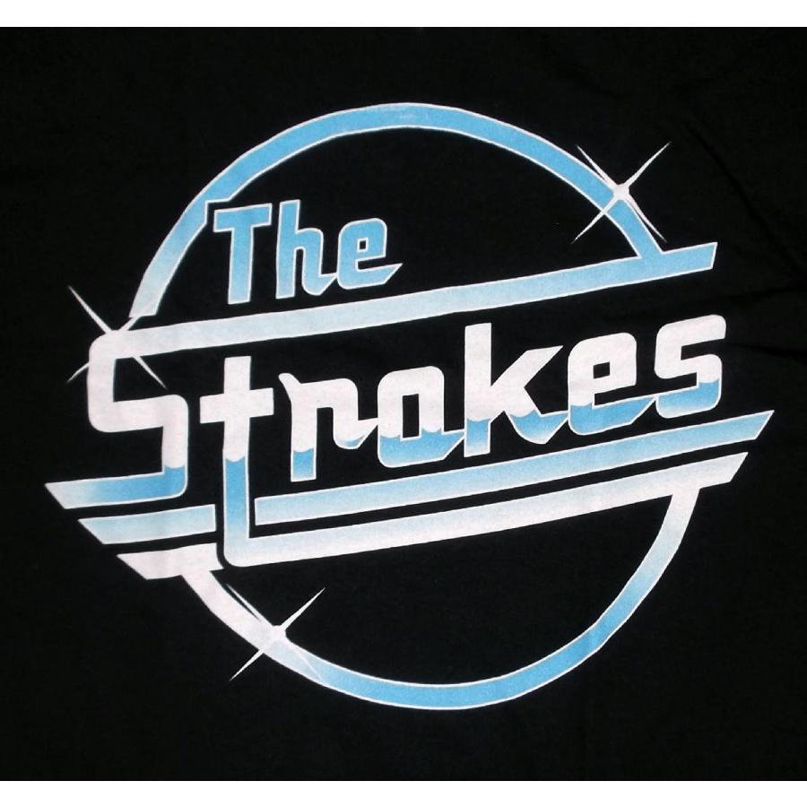 ザ・ストロークス Tシャツ The STROKES ロゴ 正規品 ロックTシャツ バンドTシャツ