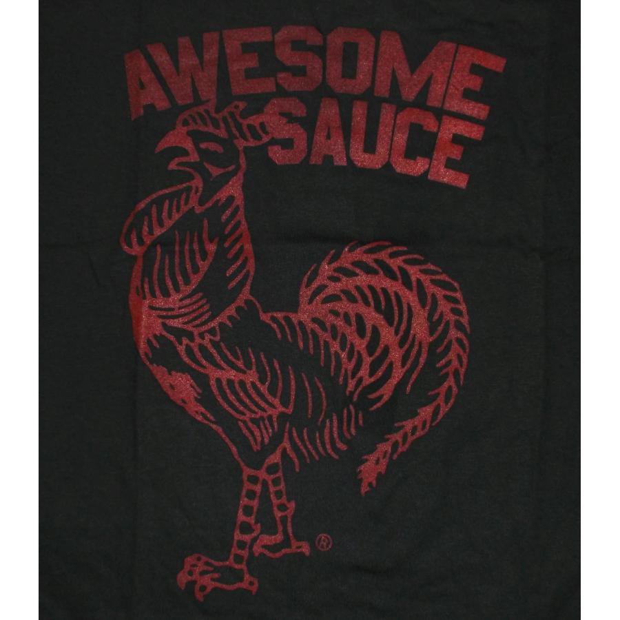 シラチャー ソース Tシャツ Sriracha Sauce AWESOME SAUCE ROOSTER 正規品 スリラチャ 企業ロゴ Tee Luv 公式