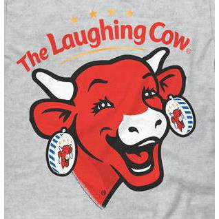 ラッフィング カウ チーズ Tシャツ LAUGHING COW CHEESE 正規品 カンパニー ラーフィング