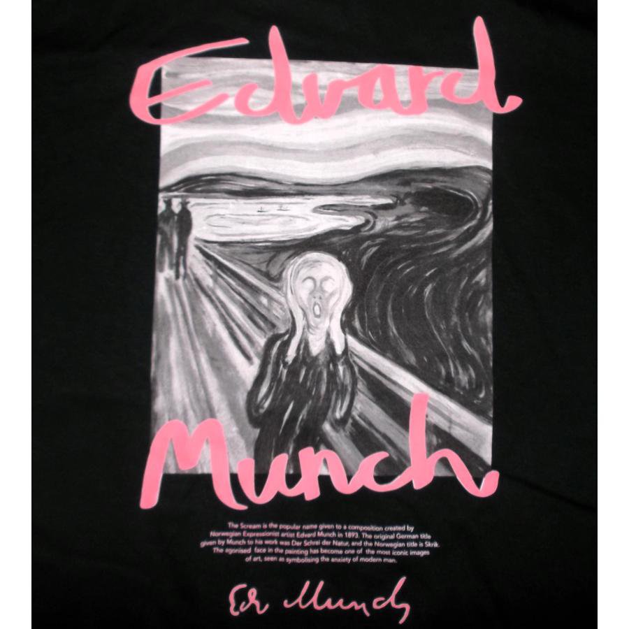 エドヴァルド ムンクTシャツ Edvard Munch SCREAM EDIT 正規品 Edward
