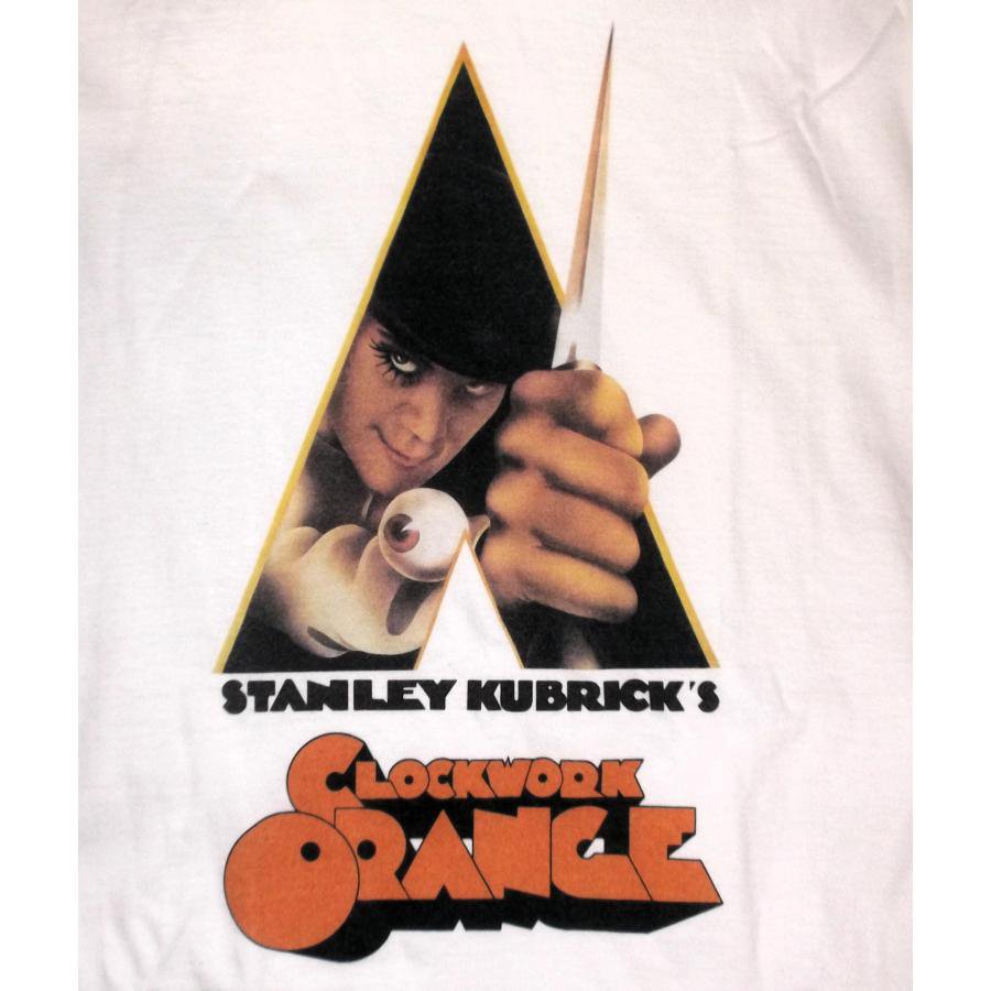 時計じかけのオレンジ Tシャツ A Clockwork Orange Poster 正規品 (EU) 白 映画Tシャツ