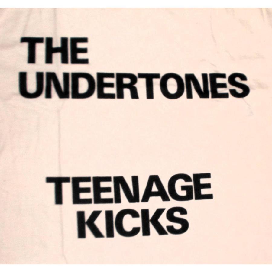 アンダートーンズ Tシャツ UNDERTONES Teenage Kicks 正規品 バンドTシャツ ロックTシャツ