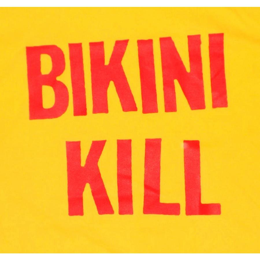ビキニ キル Tシャツ Bikini Kill Yellow Flyer 正規品 ライオットガール ロックTシャツ