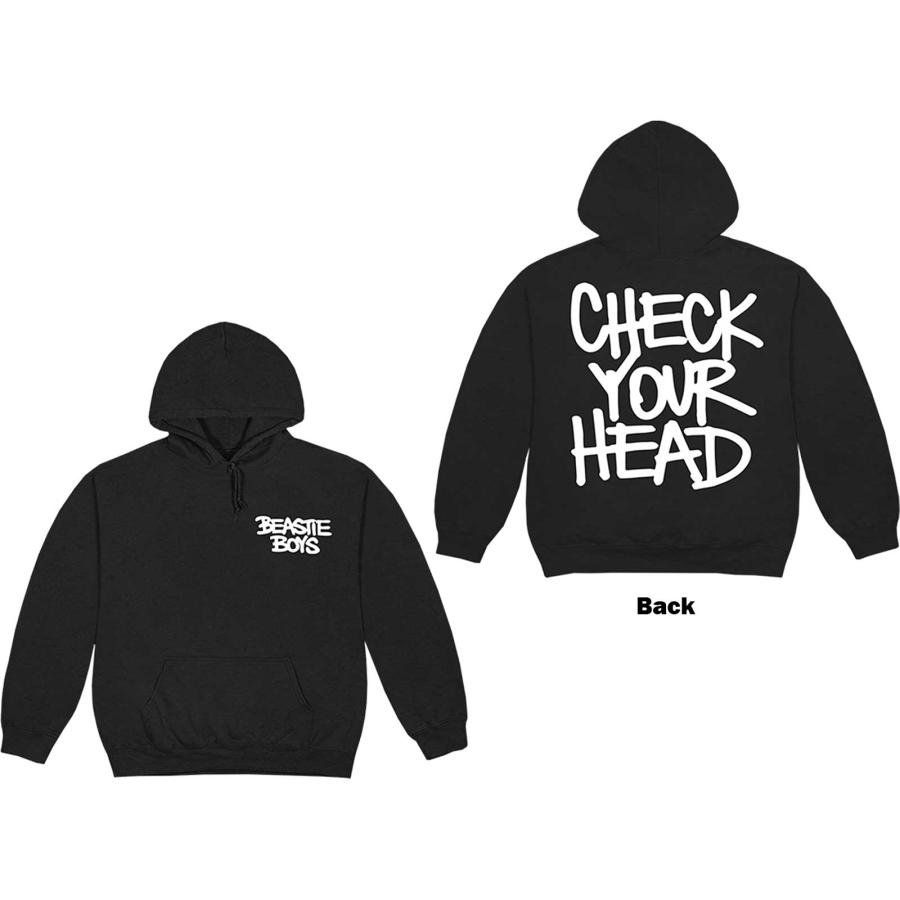 ビースティー ボーイズ パーカ Beastie Boys CHECK YOUR HEAD 黒 正規品 ロックTシャツ