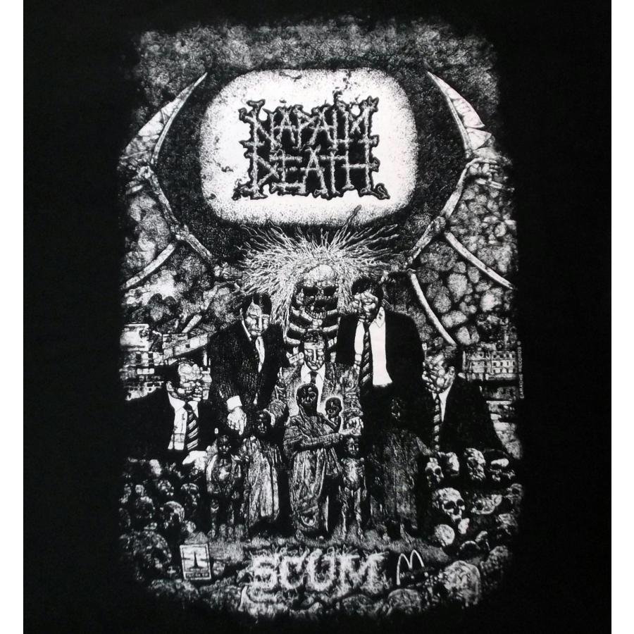 ナパーム デス Tシャツ NAPALM DEATH SCUM VINTAGE 正規品