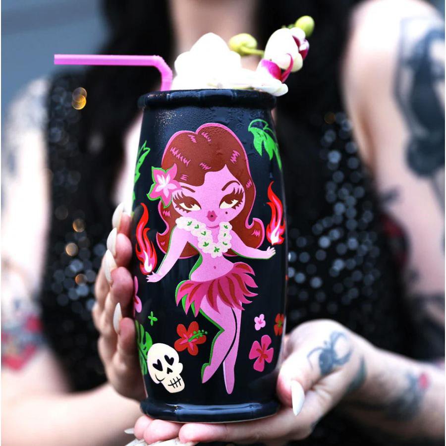 Tiki Farm ティキ ファーム マグ Hula Exotica by Claudette Barjoud aka Miss Fluff MUG 雑貨