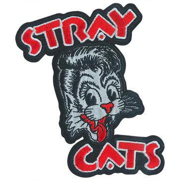 ストレイ キャッツ ワッペン パッチ STRAY CATS Logo Patch 正規品 バンドTシャツ関連 雑貨