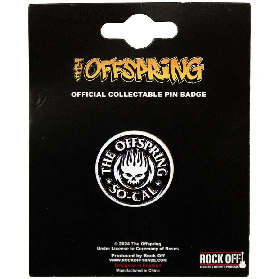 オフスプリング ピンズ バッジ The Offspring So Cal 正規品 ロックTシャツ関連