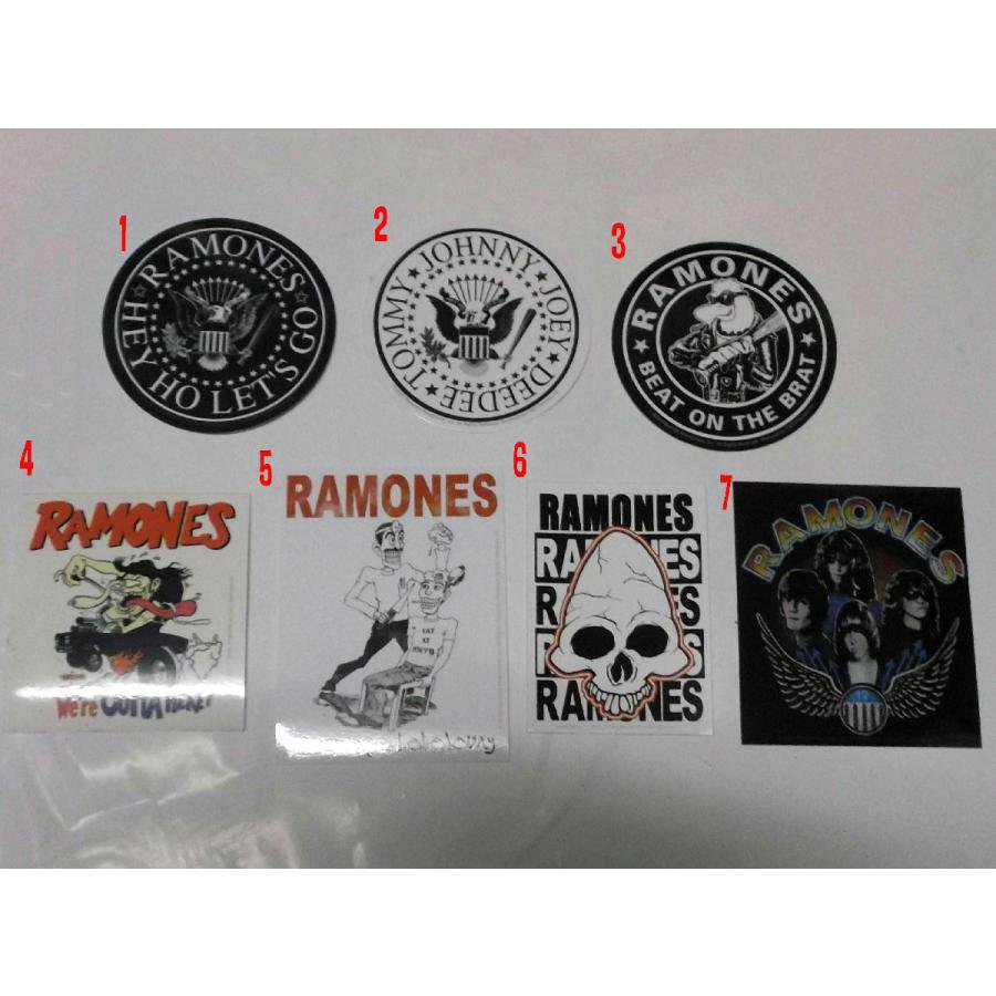 ラモーンズ ステッカー RAMONES 正規品 ロックTシャツ バンドTシャツ