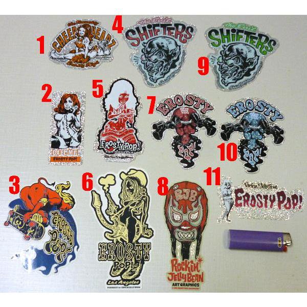 ロッキン ジェリー ビーン Rockin 039 Jerry Bean ステッカー 正規品